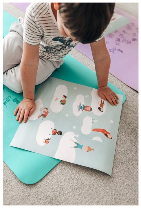 Immagine prodotto Buki tappetino yoga eco per bambini 61 x 150 cm verde