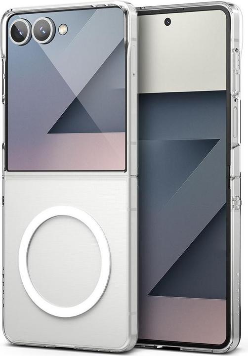 Actual product image Ringke Slim Magnetic MagSafe Case für Samsung Galaxy Z Flip 7 - Transparent (Samsung Galaxy Z Flip7)