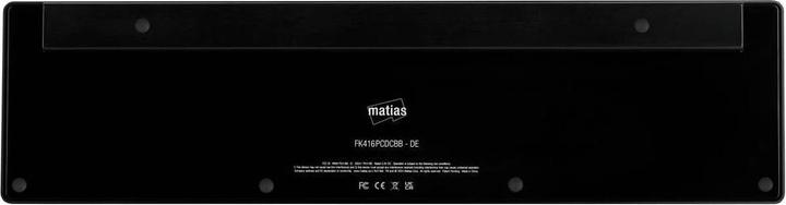 Produktbild Matias Wireless USB-C Keyboard PC german black (FK416PCDCBB-DE) (DE, Kabellos)