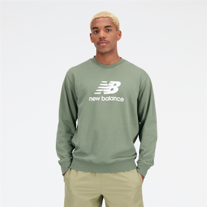 Produktbild New Balance Essentials Stacked Logo Crew (S)