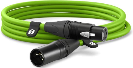Actual product image RØDE XLR-3 Green (3 m, XLR)