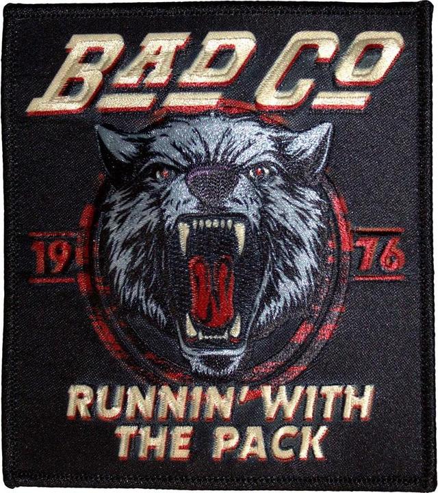 Image du produit Bad Company - Patch à repasser RUNNIN' WITH THE PACK (10.20 x 9 cm)