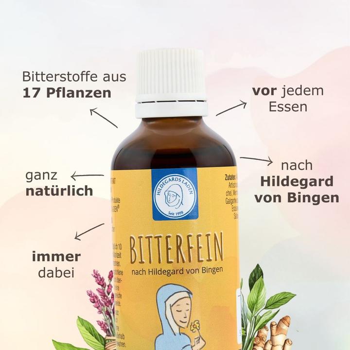 Actual product image Hildegards Laden Bitter fine (1 Piece, Droplet, 106 g)
