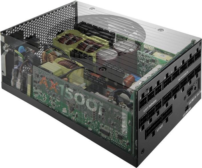 Actual product image Corsair AX1500i Titanium (1500 W)