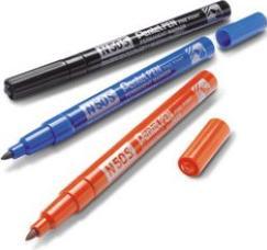 Produktbild Pentel Permanent-Marker N50S, Rundspitze, 4er Etui, sortiert (4x)