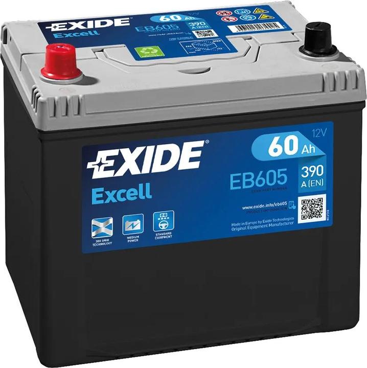 Produktbild Exide Excell (12 V, 60 Ah, 390 A)