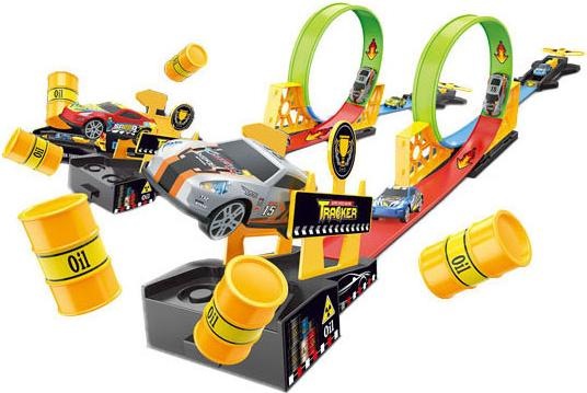 Actual product image Duel Launch Set Loopings racetrack