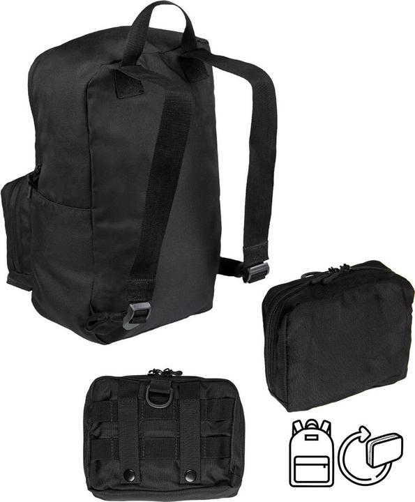 Image du produit Mil-tec Assault Pack Ultra Compact Noir (15 l)