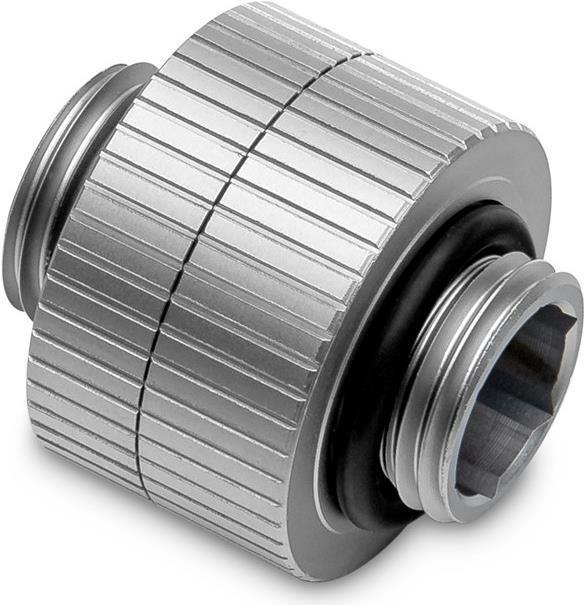 EKWB EK-Quantum Koppel G1/4 inch verlengstuk recht MM 14 - draaibaar, Satijn Titanium
