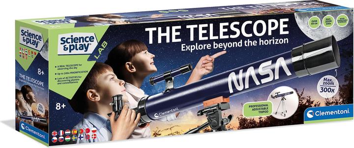Produktbild Clementoni Wetenschap & Spel Telescoop Experimenteerdoos -Educatief speelgoed - 8+ jaar