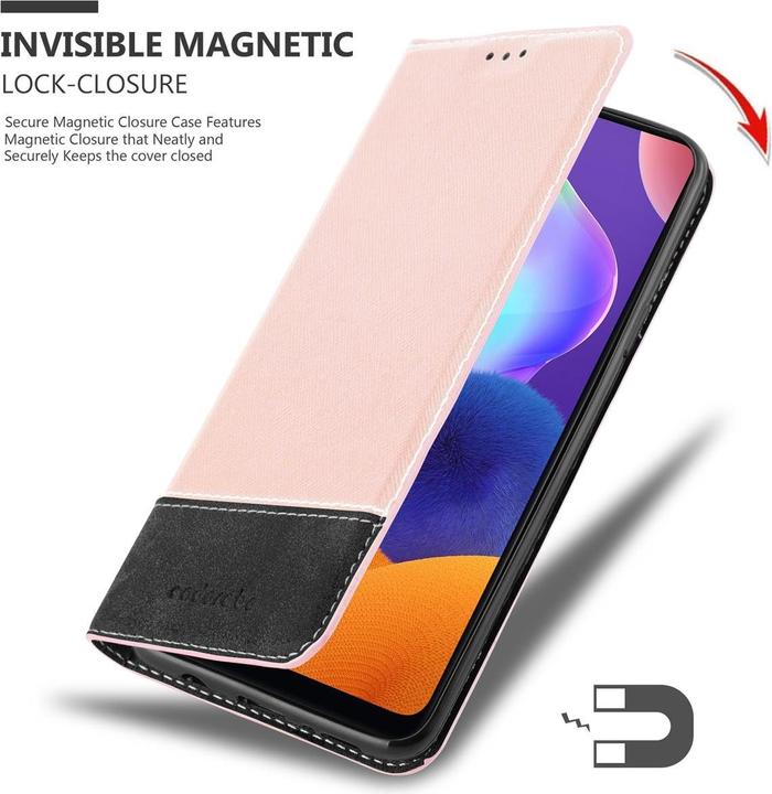 Immagine prodotto Cadorabo X-Wallet Copertura della tuta in ecopelle (Samsung Galaxy A31)