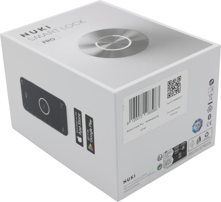 Actual product image Nuki Smart Lock PRO (5th Gen) EU cylinder (Smartphone, Electronic numerical code)