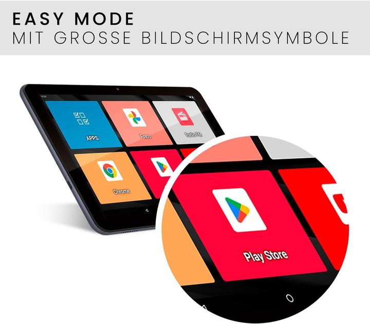 Produktbild SPC TABLET 10.35 GRAVITY 3 4GB 64GB SENIOR NEGRO (4G, 10.35", 64 GB, Grey)