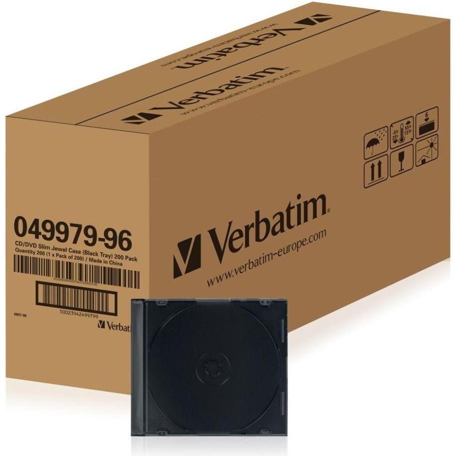 Verbatim SLIM CD JEWEL CASE JC200, Optische Medien Zubehör