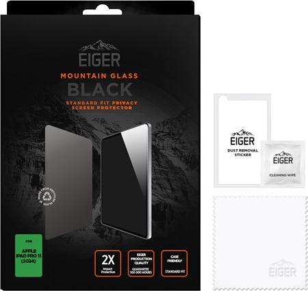 Produktbild Eiger Mountain Glass Black Tablet (1 Stk., Apple iPad Pro 11 2024)
