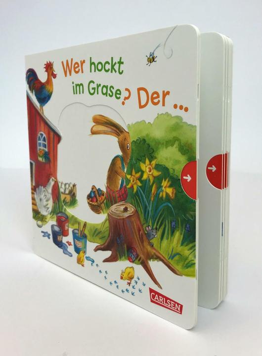 Produktbild Wer hockt im Grase? Der ... Osterhase! (Deutsch, Sandra Grimm, 2019)