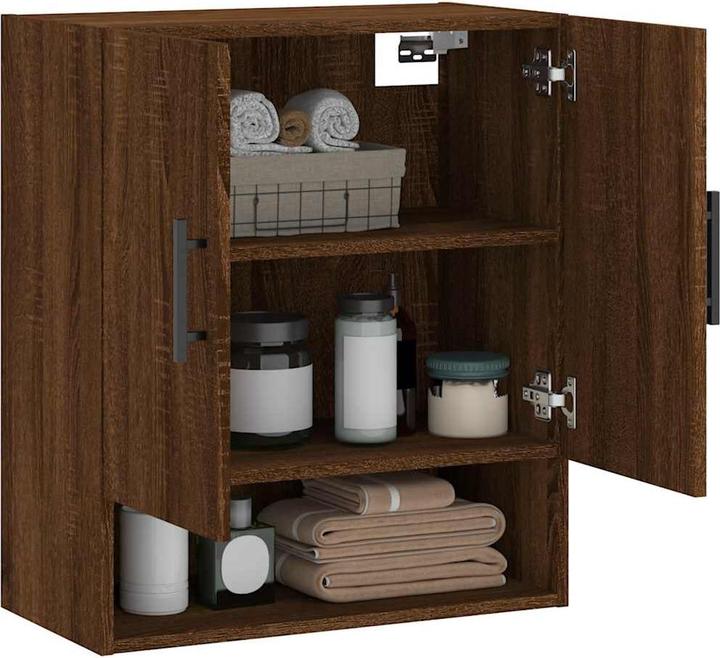 Immagine prodotto vidaXL Armadio a muro in rovere marrone 60x31x70 cm prodotto derivato dal legno (60 x 31 x 70 cm)