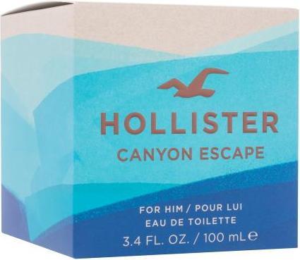 Actual product image Hollister Canyon Escape for Him EDT 50 ml (Eau de toilette, 100 ml)