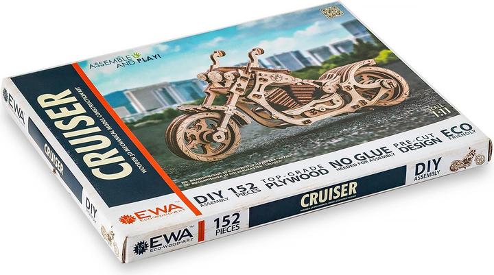 Image du produit Eco Wood Art Cruiser - Kit de construction en bois 3D