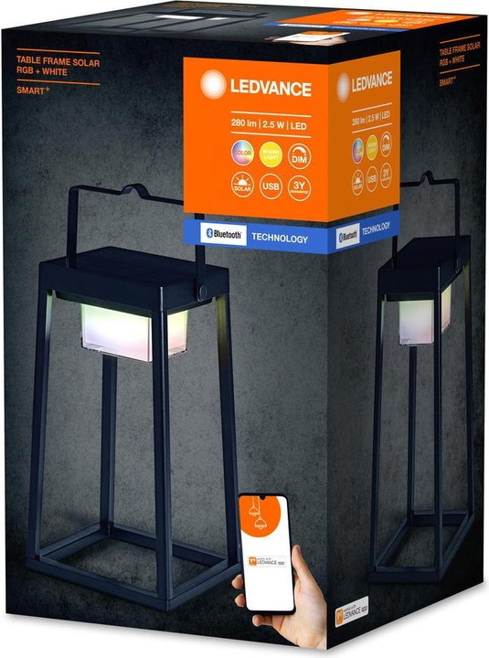 Image du produit Ledvance Cadre Smart+ Solar Table Multicolor (280 lm, IP44)