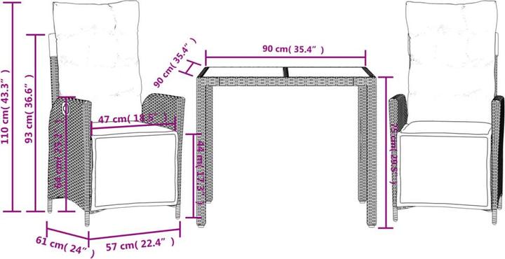 Actual product image vidaXL Isa