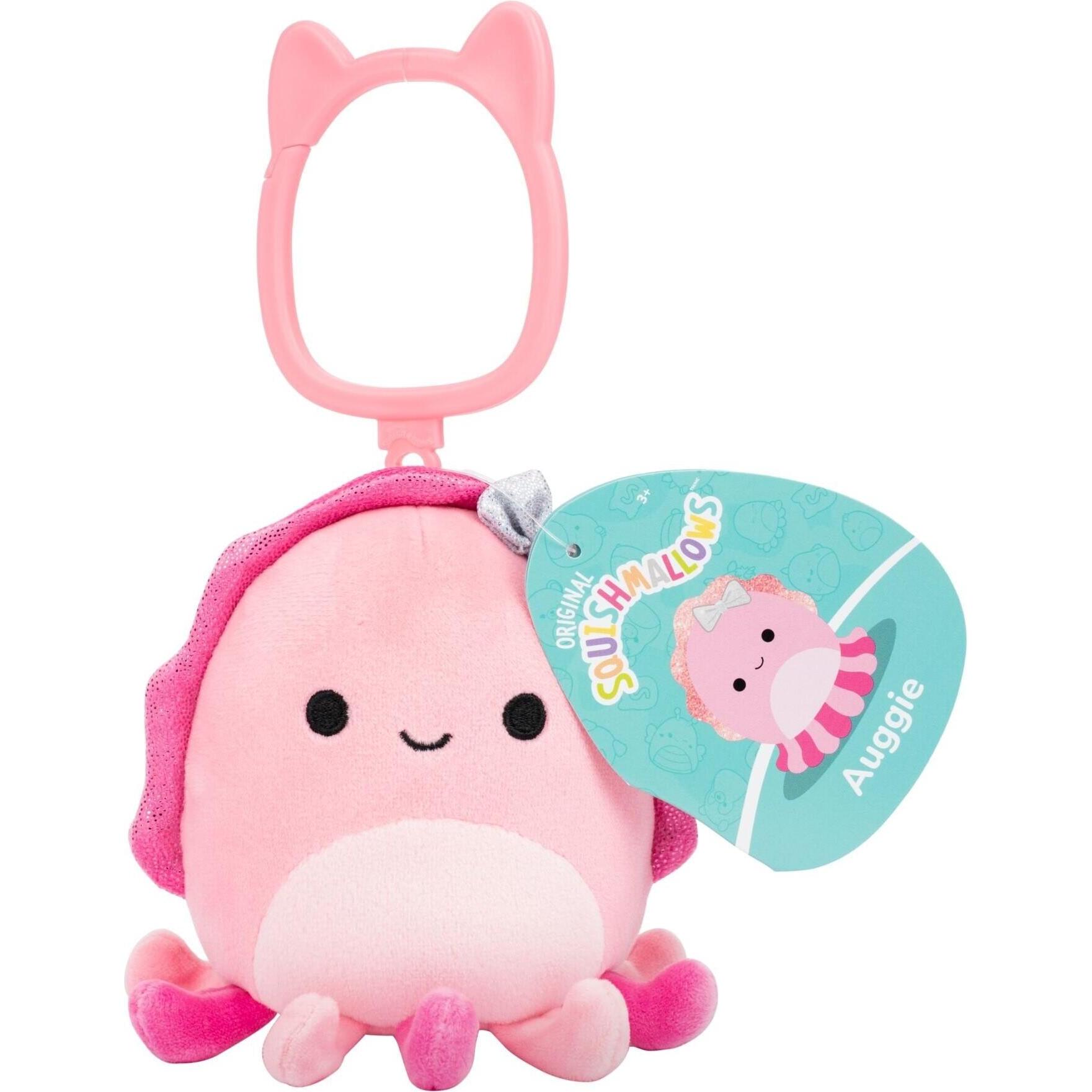 Squishmallows - 9 cm P26 Clip-On - Auggie Cuttlefish
