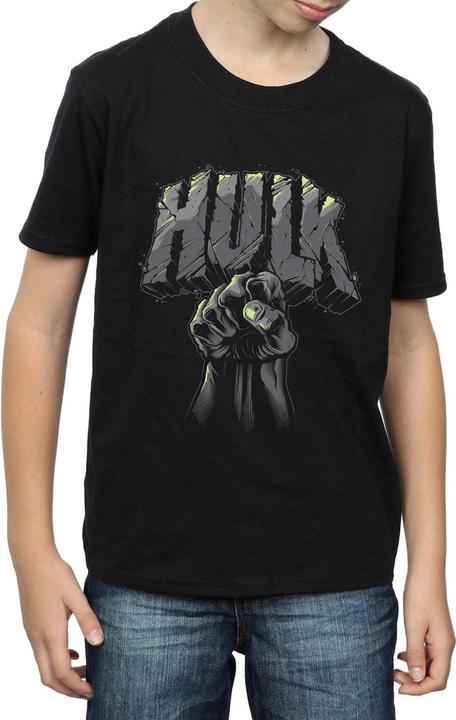 Immagine prodotto Hulk Punch Logo Maglietta Ragazzi (140, 146)
