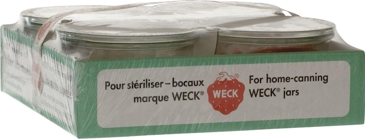 Actual product image Weck lintel shape (4 pcs., 0.25 l)