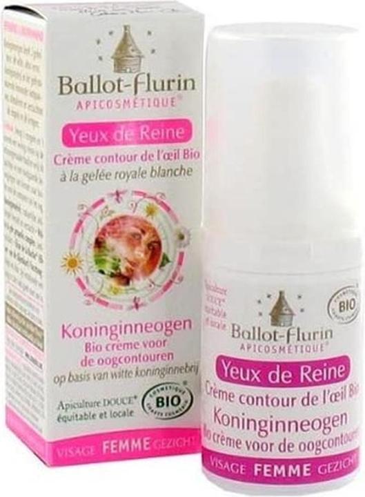 Ballot Flurin Queen's Eyes Eye Contour Gel with White Royal Jelly 15ml (Augenpflege Gel, 15 ml, Tag)