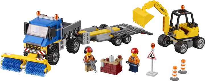 Immagine prodotto LEGO Pulitori stradali ed escavatori (60152, LEGO City)