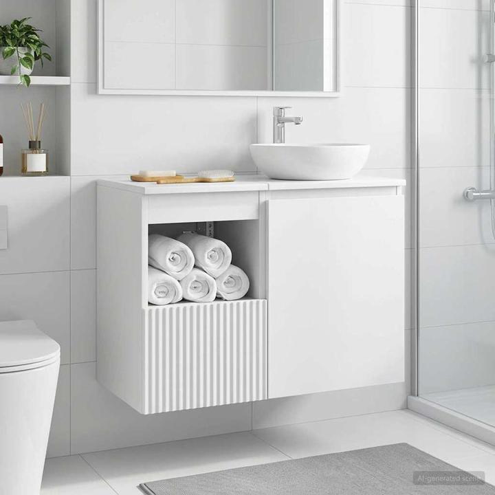 Produktbild vidaXL Badezimmerschrank (44.50 x 30 x 50 cm)