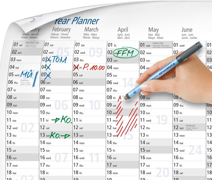 Valeurs nutritives et ingrédients Staedtler Lumocolor (A3, Non contraignant, Allemand)