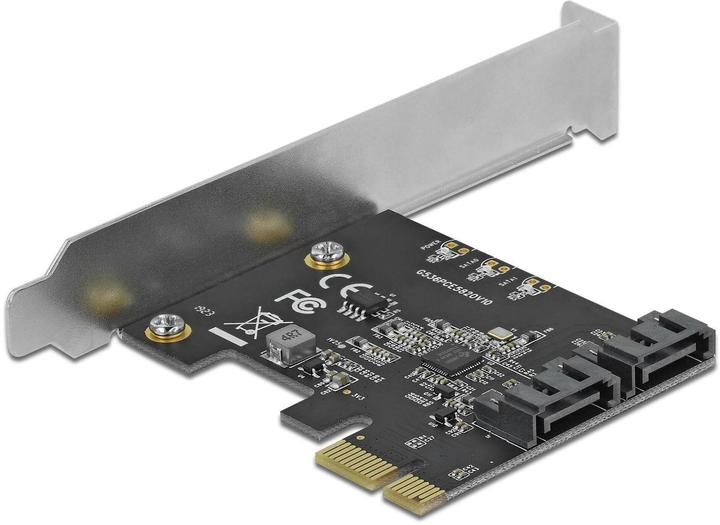 Actual product image Delock Host Bus Adapter 2 Port SATA PCIe