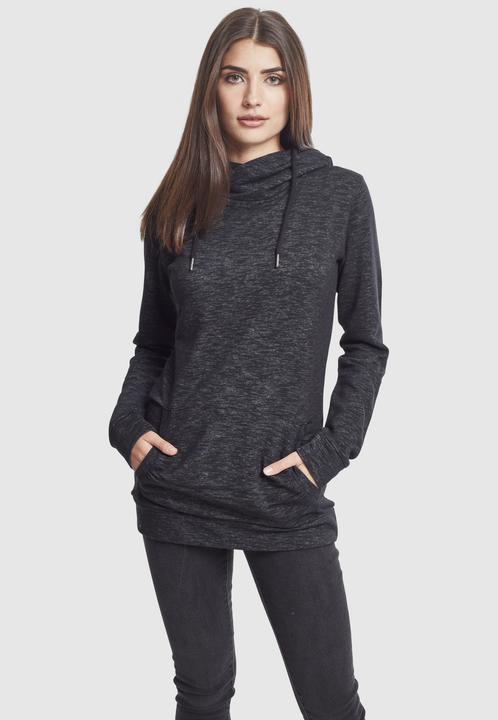 Produktbild Urban Classics Ladies Slub Terry High Neck Hoody (L)