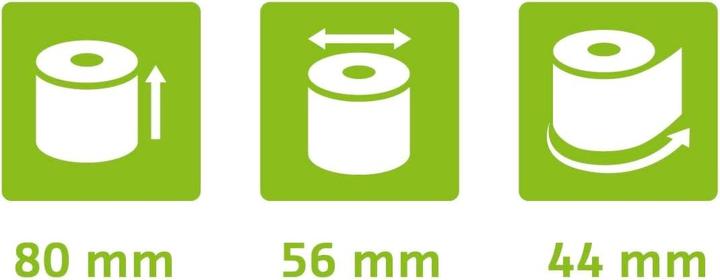 Productafbeelding Exacompta Thermorolle 8 (B) x 6000 (L) x 1,2 cm 48 g/m² Weiss 30 Rollen