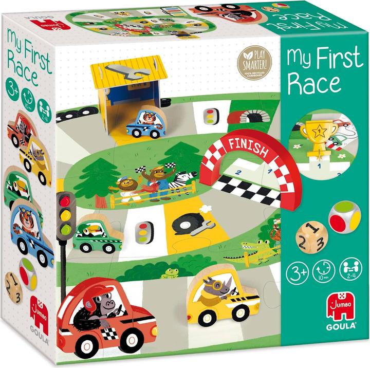 Actual product image Goula First race (Catalan, Dutch, English, French, German, Italian, Portuguese, Spanish, 2 - 4 Players)