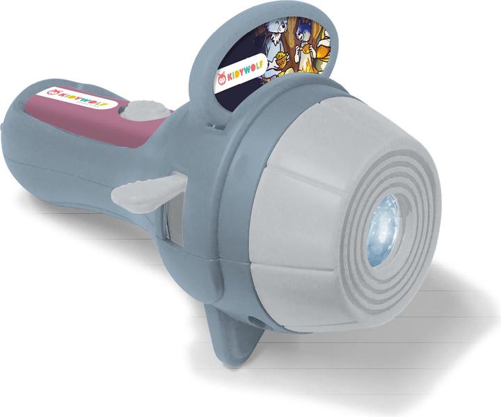 Actual product image Kidywolf Projector torch brown incl. 3 screens (19 cm)