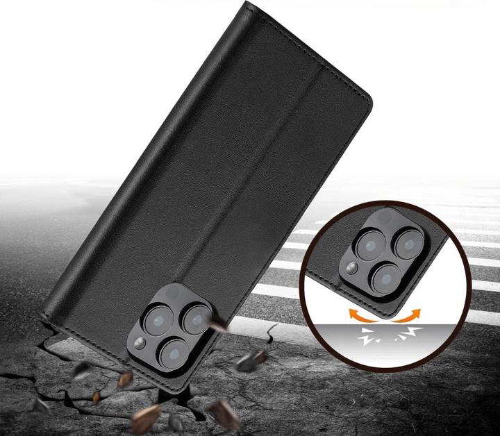 Produktbild LC.Imeeke iPhone 16 Pro - Leder Etui Hülle (Apple iPhone 16 Pro)