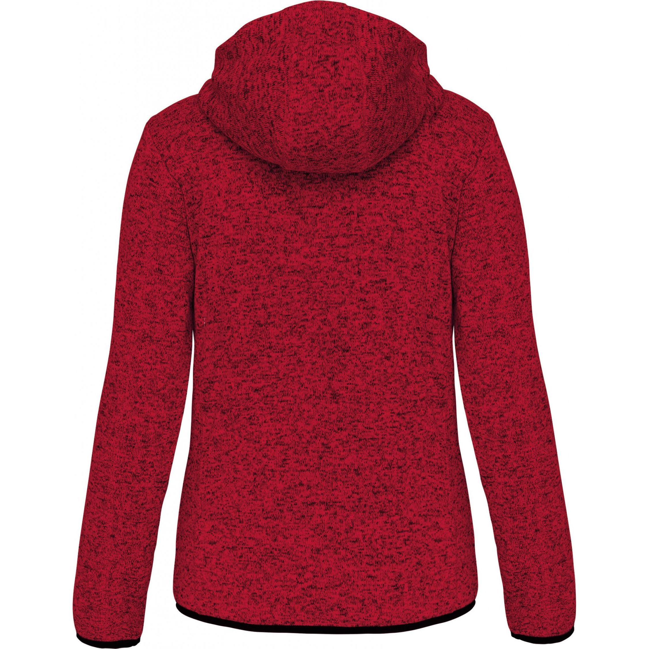 Thumbnail - Proact, Damen, Pullover, Sweatshirt zipper mit kapuze meliert frau, Mehrfarbig, (XS)