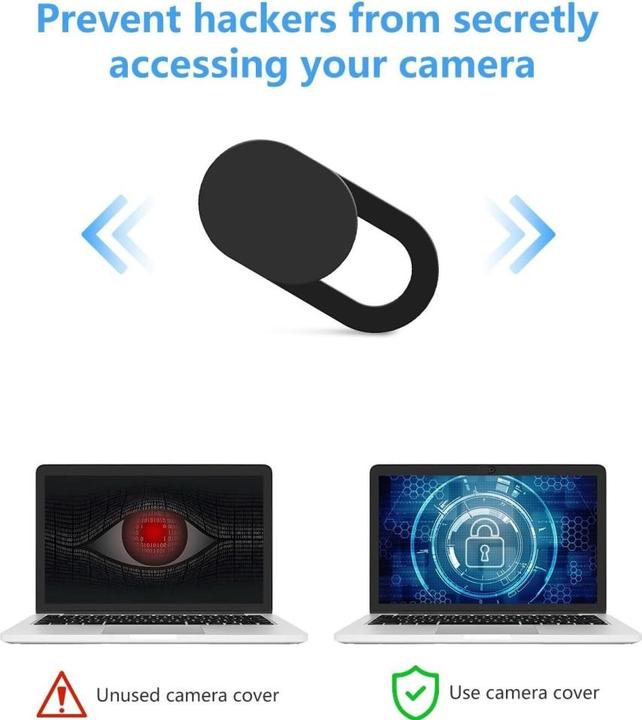 Image du produit PowerGuard Lot de 3 caches pour webcam confidentielles 0.6mm