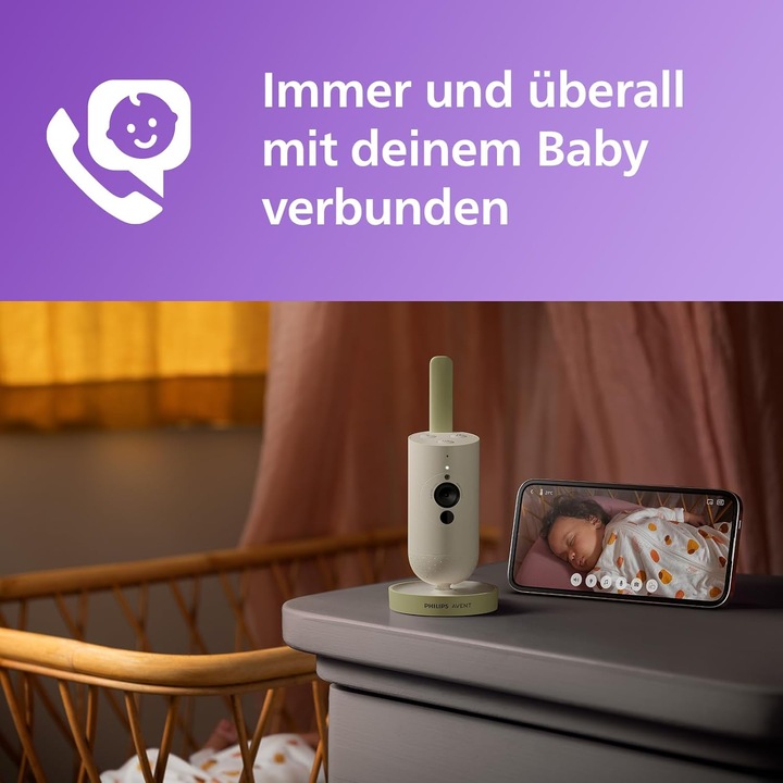 Actual product image Philips Avent Connected (Video & Audio, 300 m)