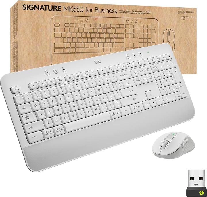 Image du produit Logitech MK650 FOR BUSINESS (FR, Sans fil)