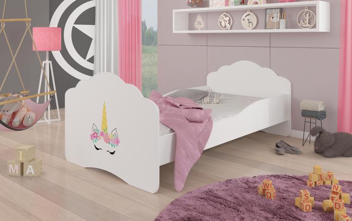 Image du produit ADRK Furniture Lit avec matelas CASIMO UNICORN 160x80 (160 x 80 cm)