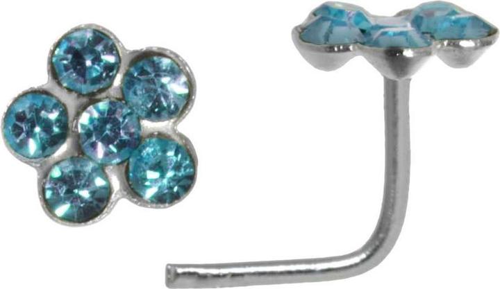 Immagine prodotto Bijouteria Piercing per naso (Argento 925, Vetro (di orologio))