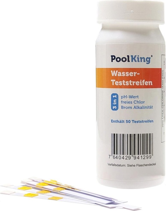 Actual product image Poolking Test strip 3 in 1