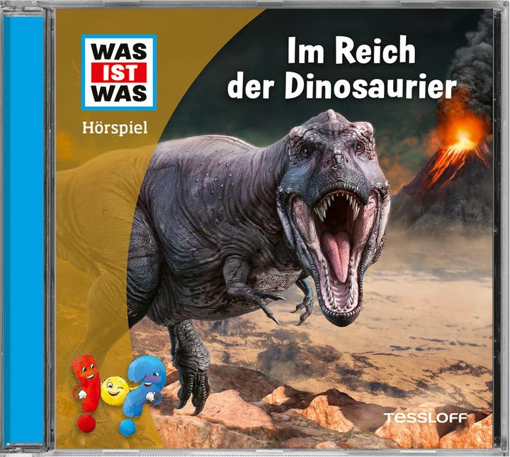 Actual product image Was ist Was - In the realm of the dinosaurs (Yesim Meisheit, Björn Bonn, Christian Hagitte, Simon Bertling, Tessloff Verlag Ragnar Tessloff GmbH & Co.KG, German)