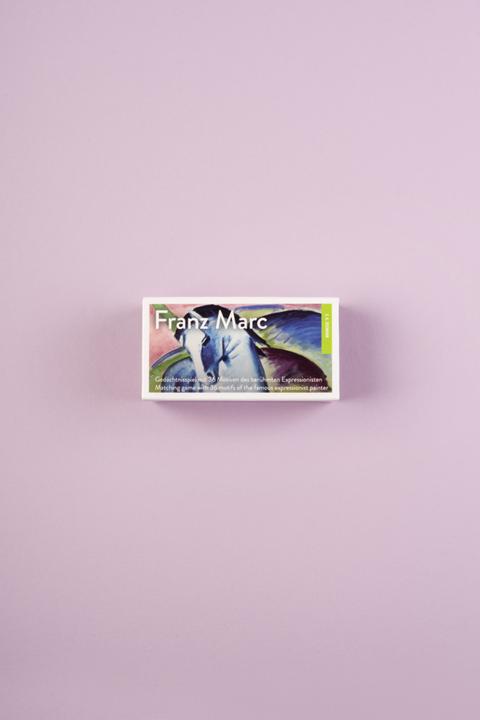 Actual product image Franz Marc. Memo (English, German)