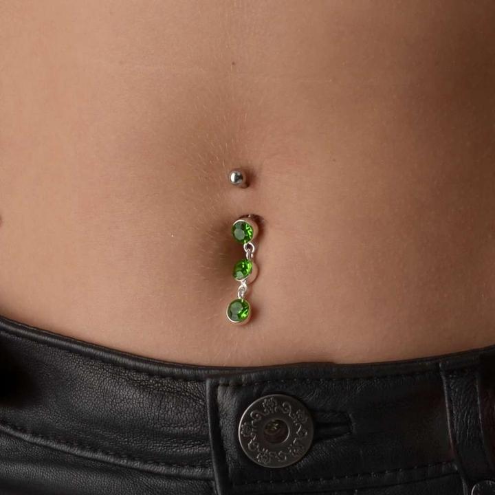 Produktbild Bijouteria Bauchpiercing (Edelstahl, Silber 925, Kristall)