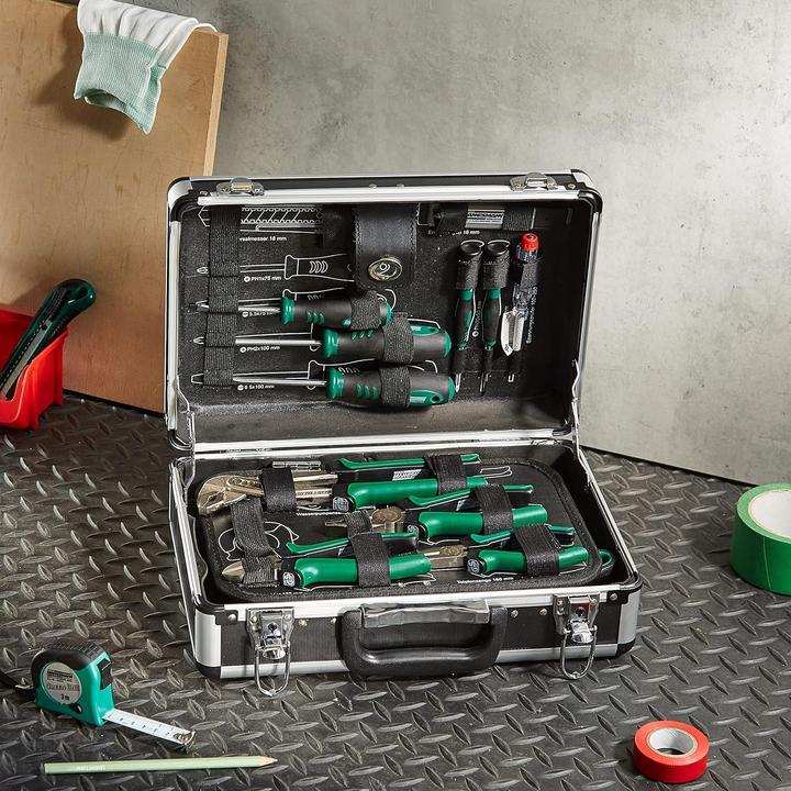 Actual product image Mannesmann Toolbox (90 pieces)