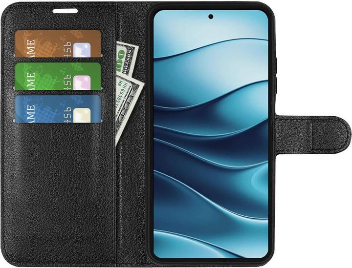 Actual product image Cover-Discount Xiaomi Redmi Note 14 4G - Leder Etui Hülle (Xiaomi Redmi Note 14)